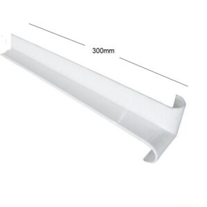 White Round Edge Full Replacement Fascia Board 18mm Thickness - 90 Degree Internal Fascia Corner
