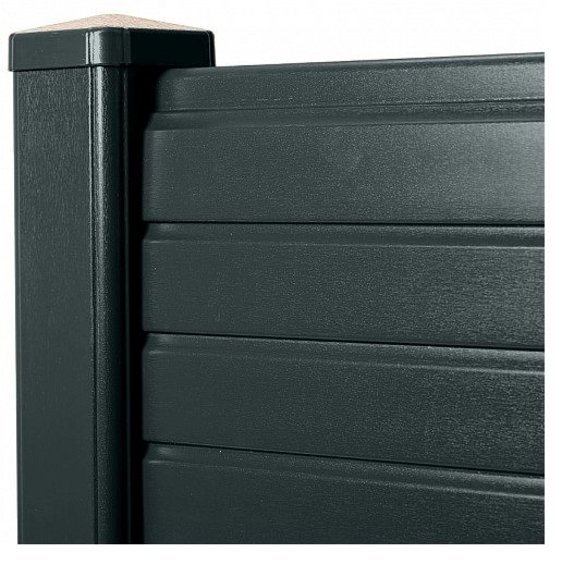 Brown Vinyl Upvc Fencing-Post 2745mm - Image 2