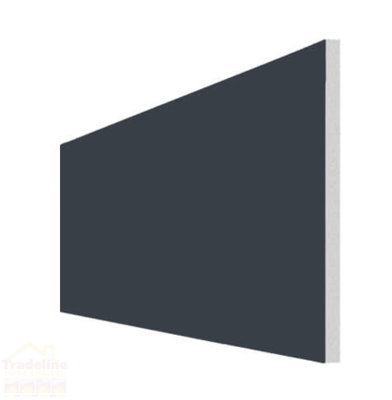 Anthracite Grey - Soffit Board -225mm x 5m- Smooth Gloss Finish