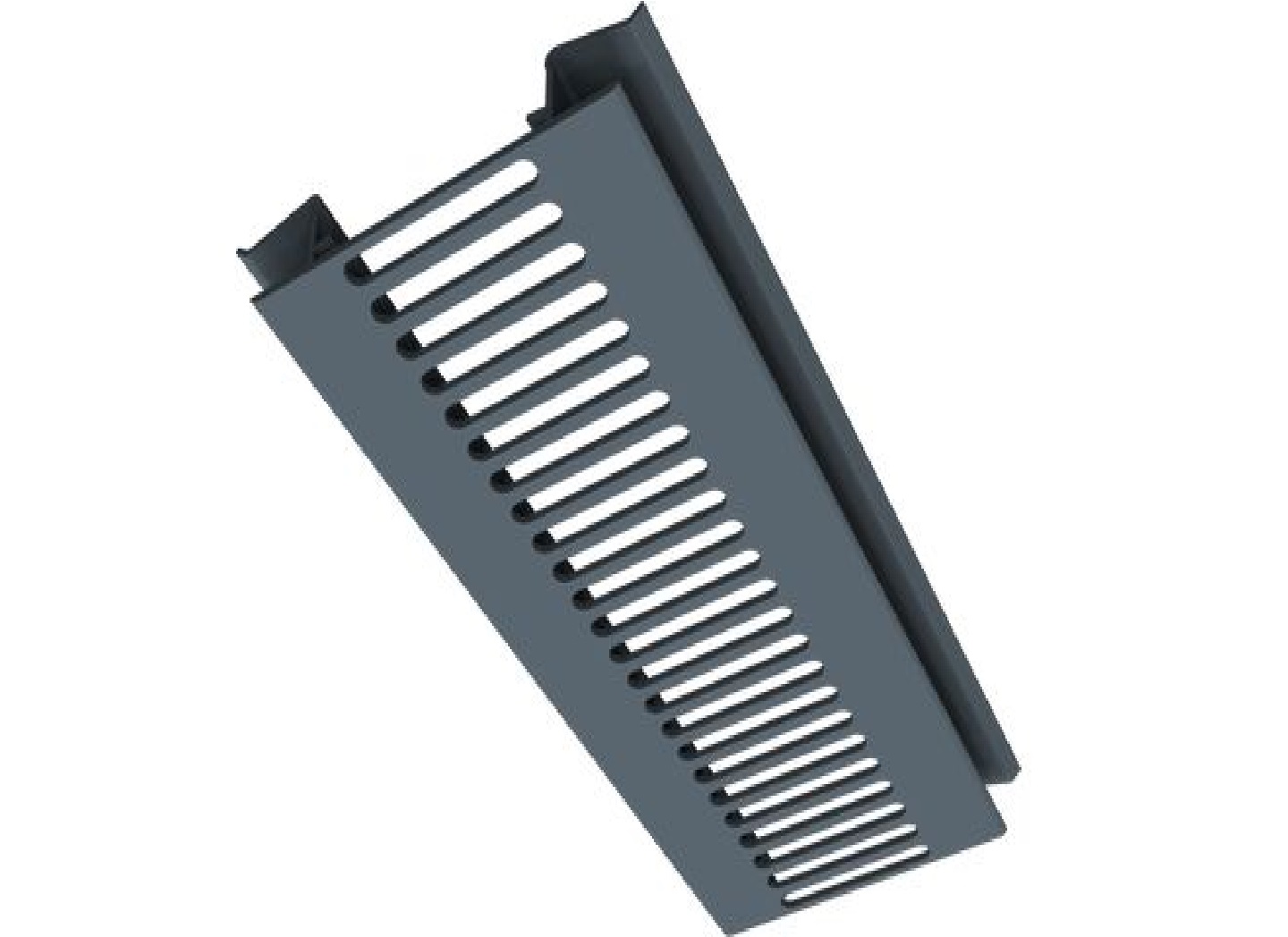 Anthracite Grey -continuous Vent Trim-5m-Smooth Gloss Finish