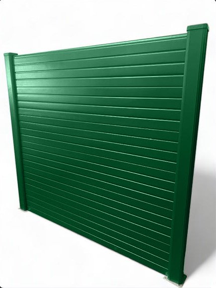 Green Vinyl Upvc-Fencing Panel-1825mm x 300mm - Image 2