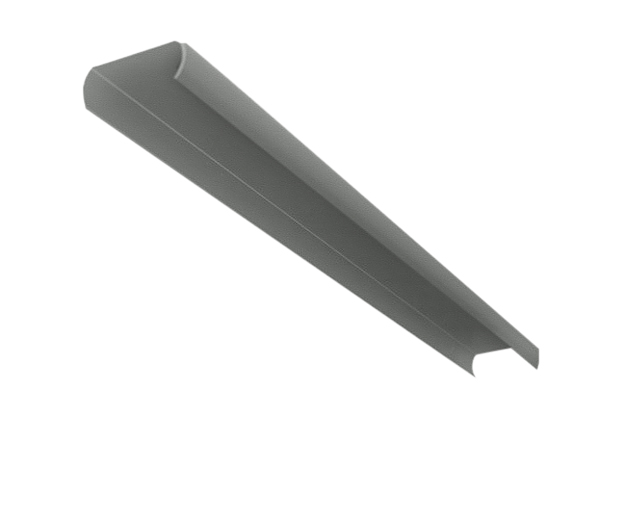 Carbon Grey Upvc Fencing-Utility Trim