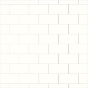 Alpine White Metro Tile Waterproof Laminated Shower Wall Panels