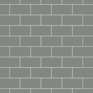 Dust Grey Metro Tile Waterproof Laminated Shower Wall Panels