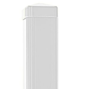 White Vinyl Upvc Fencing-Post 2440mm
