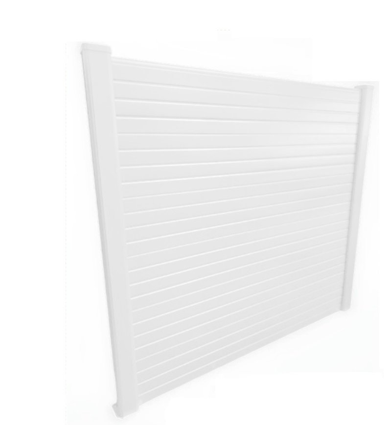 White Vinyl Upvc Fencing Panel 1825mm x 300mm - Image 4