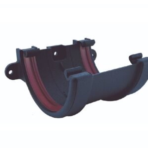Black Cast Effect Guttering & Downpipes 1/2 Round