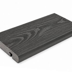 Composite Decking Bullnose End-Anthracite Grey 3.6m Lengths
